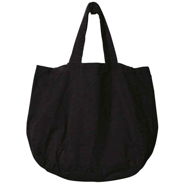 Native Spirit Linen Shopping Bag - Black - ONE