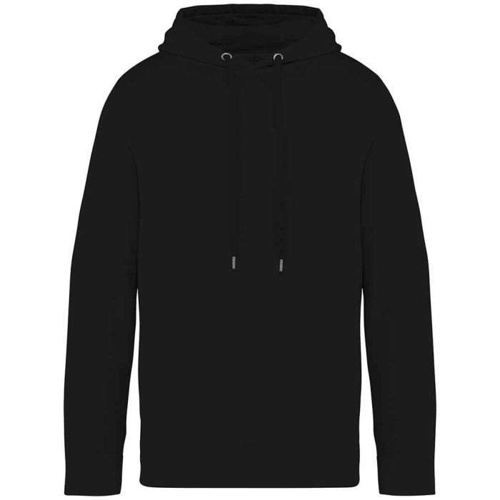 Native Spirit Unisex Terry 280 Hoodie - Washed Black - XXS