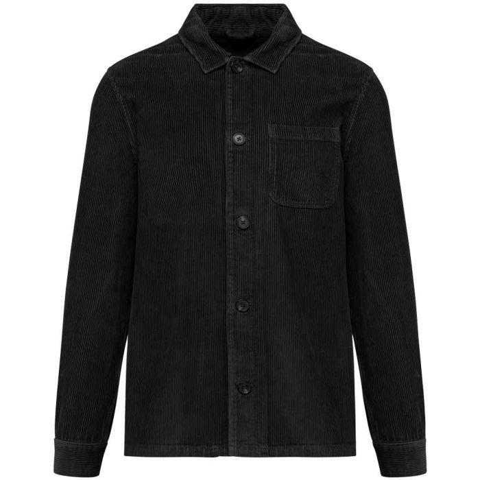 Native Spirit Corduroy Jacket - Washed Black - S