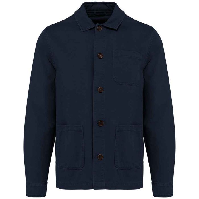 Native Spirit Worker Faded Jacket - Washed Navy - S