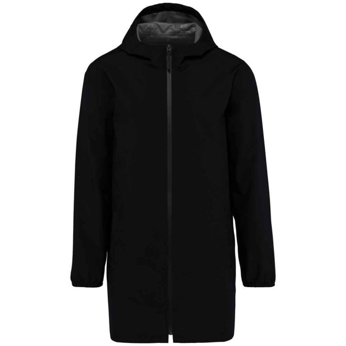 Native Spirit Unisex Waterproof Jacket - Black - XXS