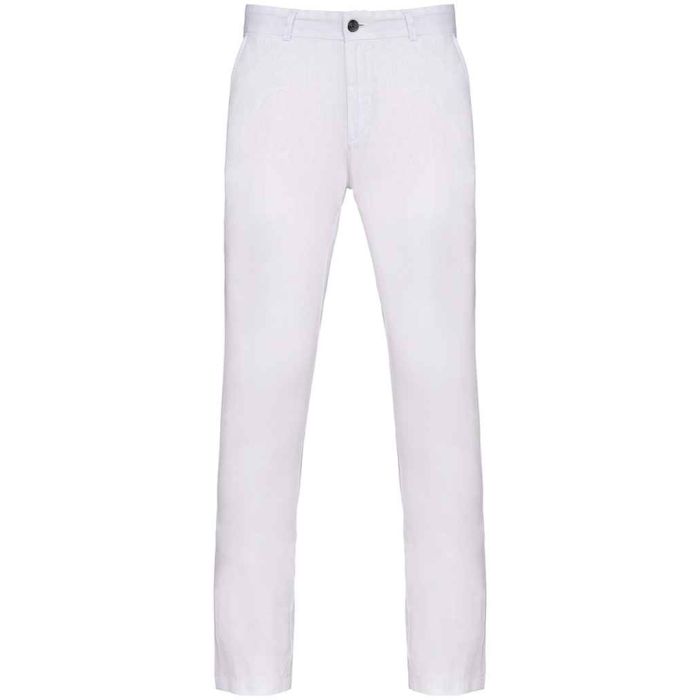 Native Spirit Linen Trousers - White - 36