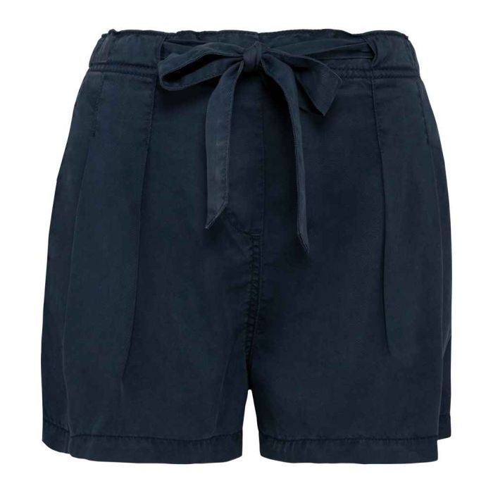 Native Spirit Ladies TENCEL™ Shorts - Washed Navy - XS