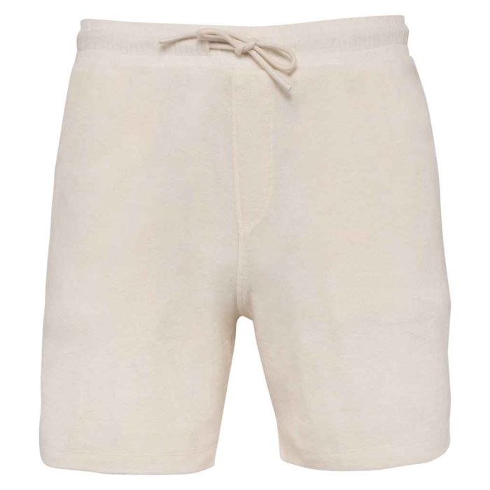 Native Spirit Terry Towel Shorts - Ivory - S