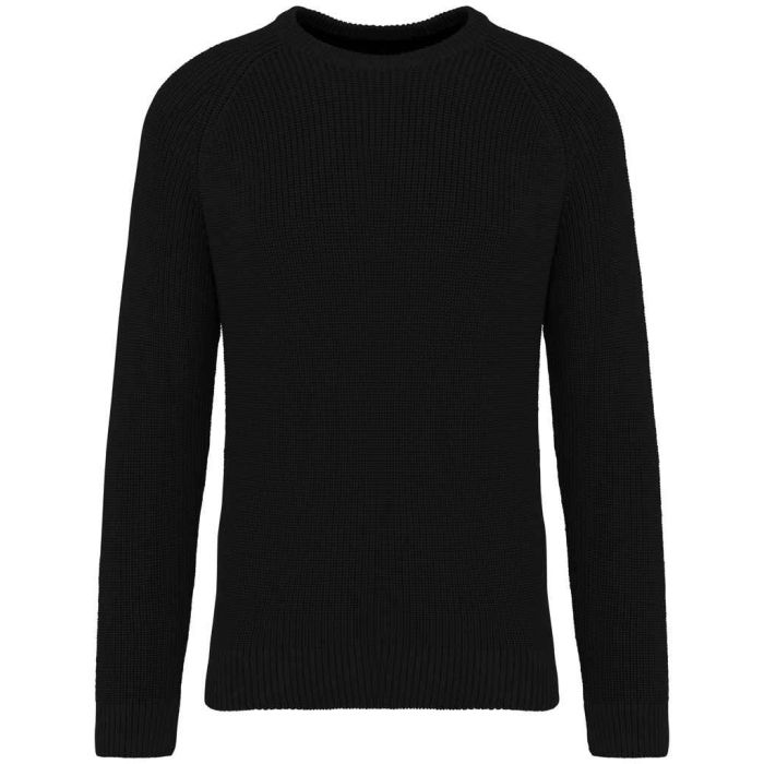 Native Spirit Chunky Knit Sweater - Black - S