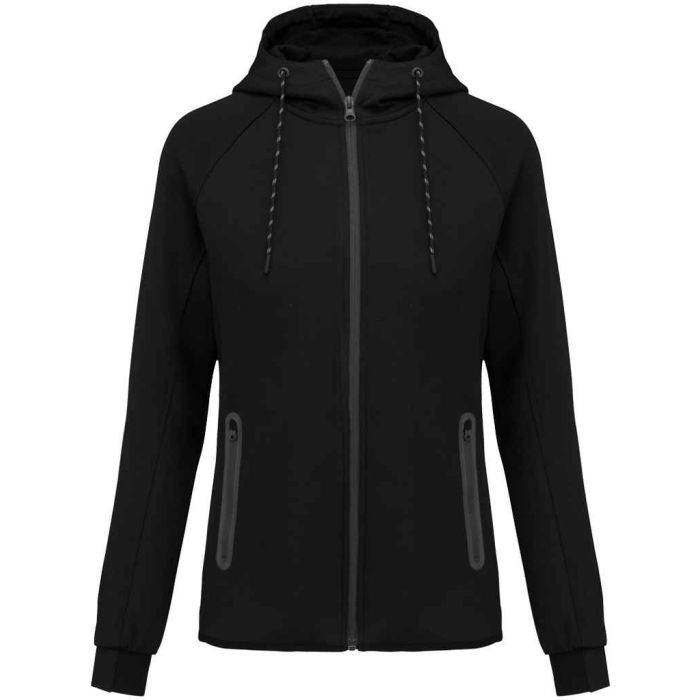 Proact Ladies Performance Hooded Jacket - Black - M