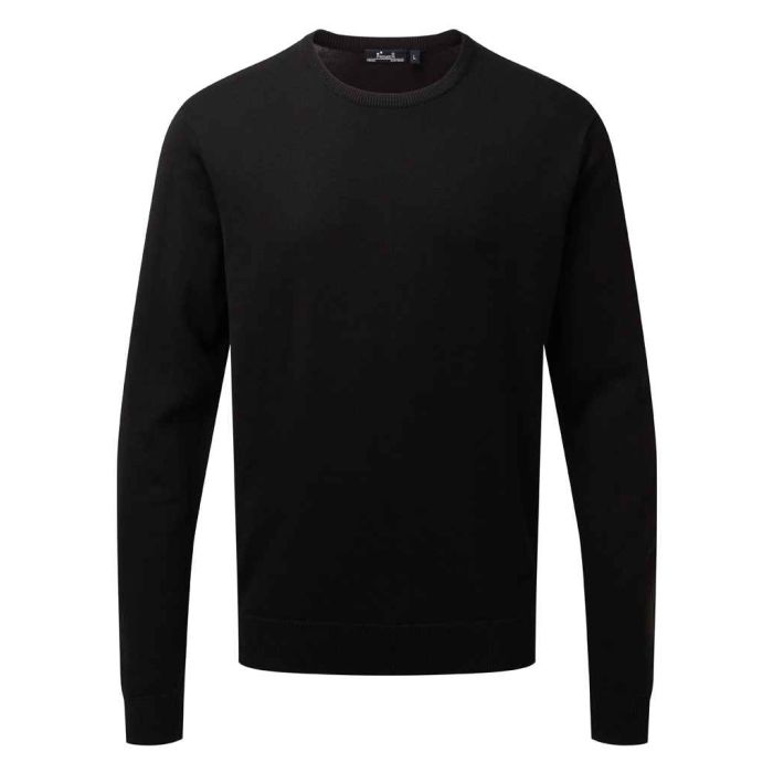 Premier Cotton Rich Crew Neck Sweater