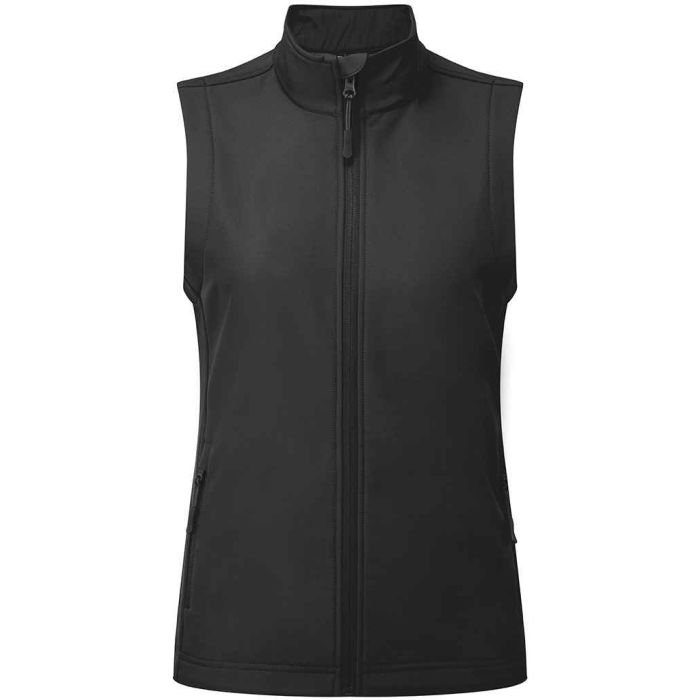 Premier Ladies Windchecker® Recycled Printable Soft Shell Gilet