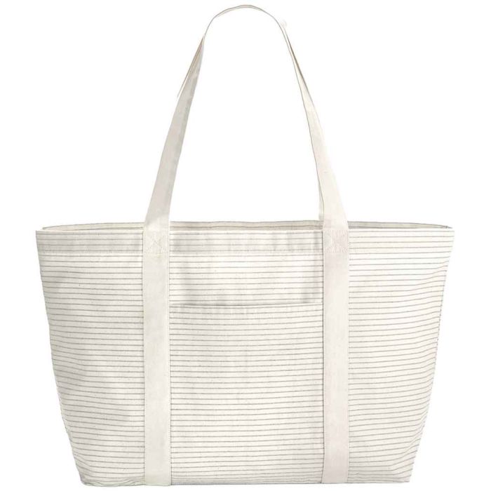 Westford Mill Striped Organic Cotton Shopper