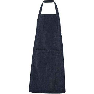 SOL'S Grant Denim Bib Apron with Pocket - Denim Brut - ONE