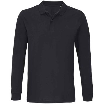 SOL'S Unisex Planet Long Sleeve Pique Polo Shirt