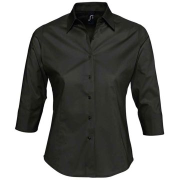 SOL'S Ladies Effect 3/4 Sleeve Fitted Shirt