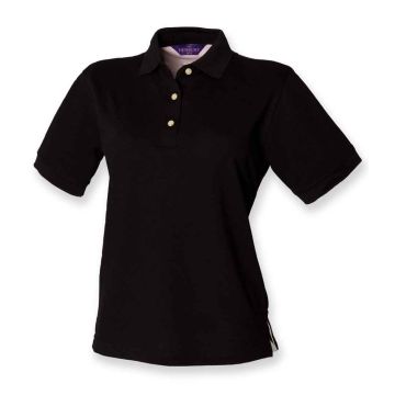 Henbury Ladies Classic Cotton Pique Polo Shirt