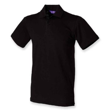 Henbury Unisex Stretch Cotton Pique Polo Shirt