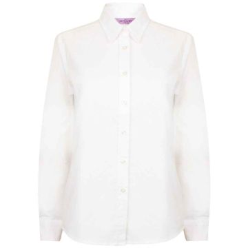 Henbury Ladies Long Sleeve Classic Oxford Shirt