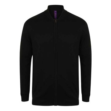 Henbury Unisex Zip Through Cardigan