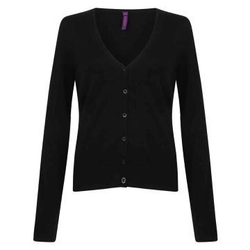 Henbury Ladies Lightweight V Neck Cardigan