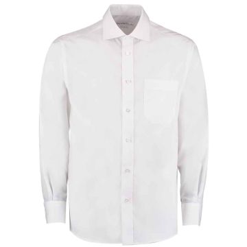 Kustom Kit Premium Long Sleeve Classic Fit Non-Iron Shirt