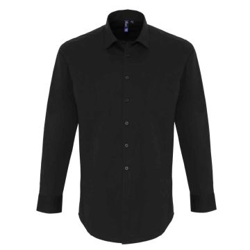 Premier Long Sleeve Stretch Fit Poplin Shirt