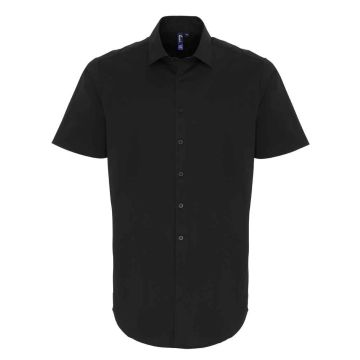 Premier Short Sleeve Stretch Fit Poplin Shirt