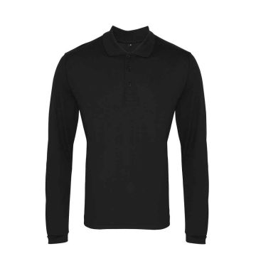 Premier Long Sleeve Coolchecker® Pique Polo Shirt