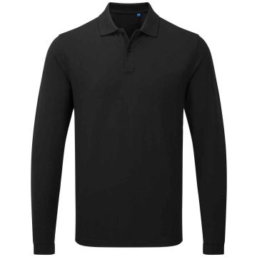 Premier Essential Unisex Long Sleeve Polo Shirt