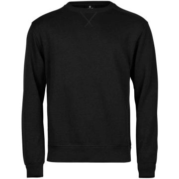 Tee Jays Ribbed Interlock Crew Neck Sweatshirt