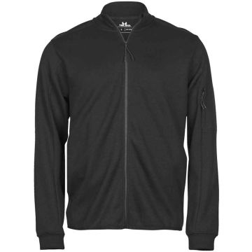 Tee Jays Athletic Full Zip Sweat Cardigan