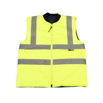 Warrior Hi-Vis Reversible Bodywarmer